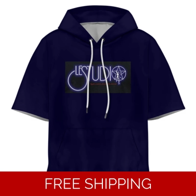 3D Short Sleeve Hooded Le Studio Star Man